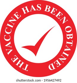 The vaccine has been obtained patch, clear covid 19 badge, clear covid 19 logos, the covid free icon for the ministry of health, and all covid-19 graphic design works 