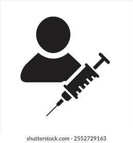 Vaccine icon. Protection against coronavirus icon