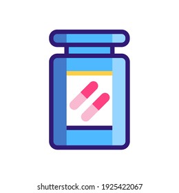 vaccine icon vector design template