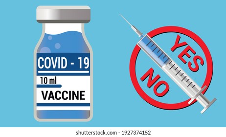 Vaccine and immunization concept. vector banner syringe. Vaccination background. EPS 10