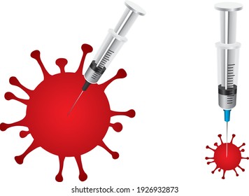 Vaccine Innoculation Injection Needle Corona Virus Covid 19 Vaccination Syringe