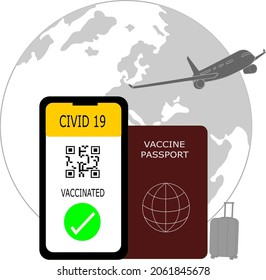 vaccine passports access, vaccine covid19, covid-19, pass, airport, smart vaccine certificate, covid-19 certificate of vaccination