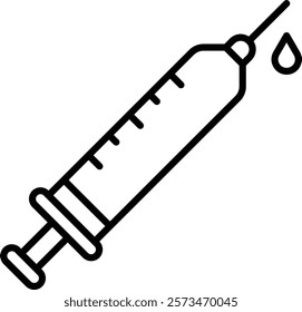 Vaccine vector icon. Can be used for printing, mobile and web applications.