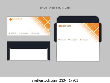 Vactor corporate envelope template design