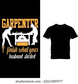  Vactor Garpenter Finish T-shirt Design