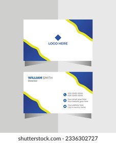 Plantilla de tarjeta de visita simple de Vactor