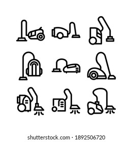 Vacum Cleaner icon or logo isolated sign symbol vector illustration - Collection of high quality black style vector icons
