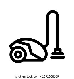 Vacum Cleaner icon or logo isolated sign symbol vector illustration - high quality black style vector icons
