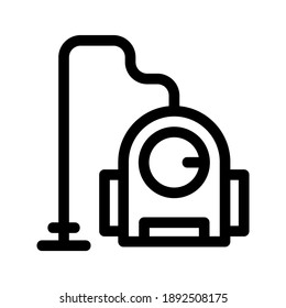 Vacum Cleaner icon or logo isolated sign symbol vector illustration - high quality black style vector icons
