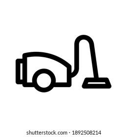 Vacum Cleaner icon or logo isolated sign symbol vector illustration - high quality black style vector icons
