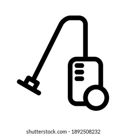 Icono del filtro de vacío o logotipo símbolo de signo aislado ilustración vectorial - iconos vectoriales de estilo negro de alta calidad
