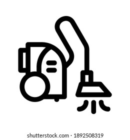 Vacum Cleaner icon or logo isolated sign symbol vector illustration - high quality black style vector icons

