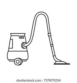 vacuum appliance isolated icon