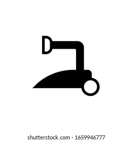 vacuum black and white icon