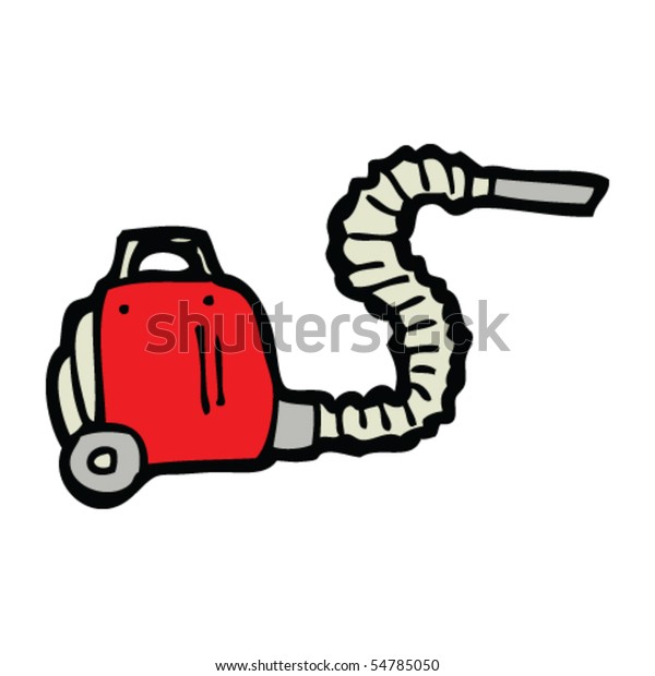 Vacuum Cleaner Cartoon Stock Vector (Royalty Free) 54785050 | Shutterstock