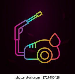 Vacuum cleaner carwash nolan icon Simple thin line, outline vector of Car wash icons for ui and ux, website or mobile application