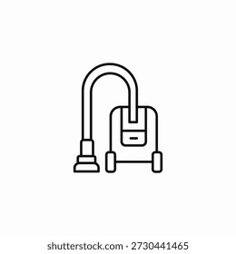 vacuum cleaner device icon sign vector