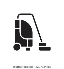 Vacuum Cleaner Filled Icon Vector Illustration