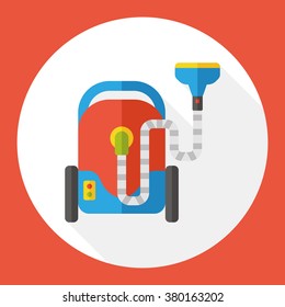 Vacuum cleaner flat icon