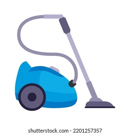 Vacuum cleaner Home Appliance. Vector illustration
