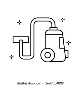 Vacuum cleaner, hygiene icon. Simple line, outline vector elements of hygiene icons for ui and ux, website or mobile application