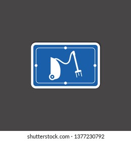Vacuum cleaner icon
