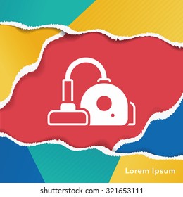 Vacuum cleaner icon
