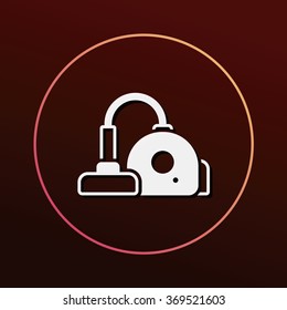 Vacuum cleaner icon