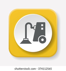 Vacuum cleaner icon
