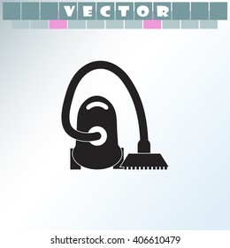 Vacuum cleaner icon.
