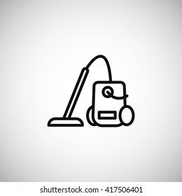 Vacuum Cleaner Icon. 