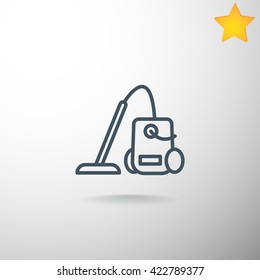 Vacuum cleaner Icon. 