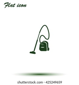 Vacuum cleaner icon.