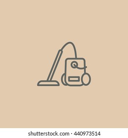 Vacuum cleaner Icon. 