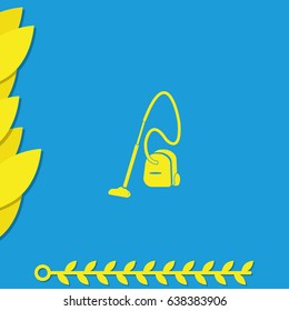 Vacuum cleaner icon.