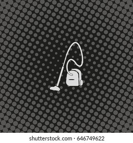 Vacuum cleaner icon.