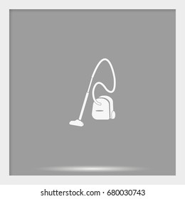 Vacuum cleaner icon.