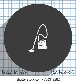 Vacuum cleaner icon.