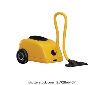 Vacuum Cleaner icon 3d render concept of Household Cleaning Equipment vector illustration