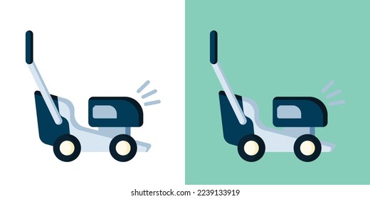 Vacuum cleaner icon, carpet cleaner icon, carpet cleaning machine, cleaning services logo, set of vacuum cleaner vector illustration