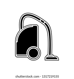 a vacuum cleaner icon. Element of Appliances for mobile concept and web apps icon. Glyph, flat icon for website design and development, app development