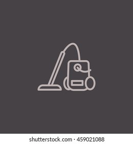 Vacuum cleaner Icon Flat.
