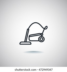 Vacuum cleaner Icon Flat.