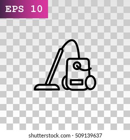 Vacuum cleaner Icon Flat.