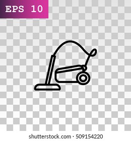 Vacuum cleaner Icon Flat.