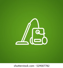 Vacuum cleaner Icon Flat.