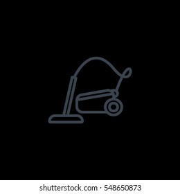 Vacuum cleaner Icon Flat.