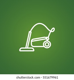 Vacuum cleaner Icon Flat.