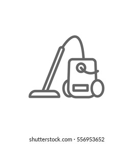 Vacuum cleaner Icon Flat.