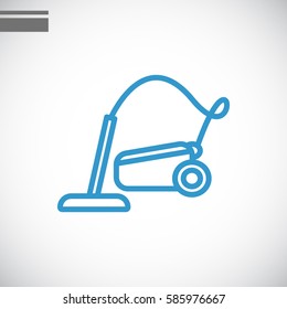 Vacuum cleaner Icon Flat.